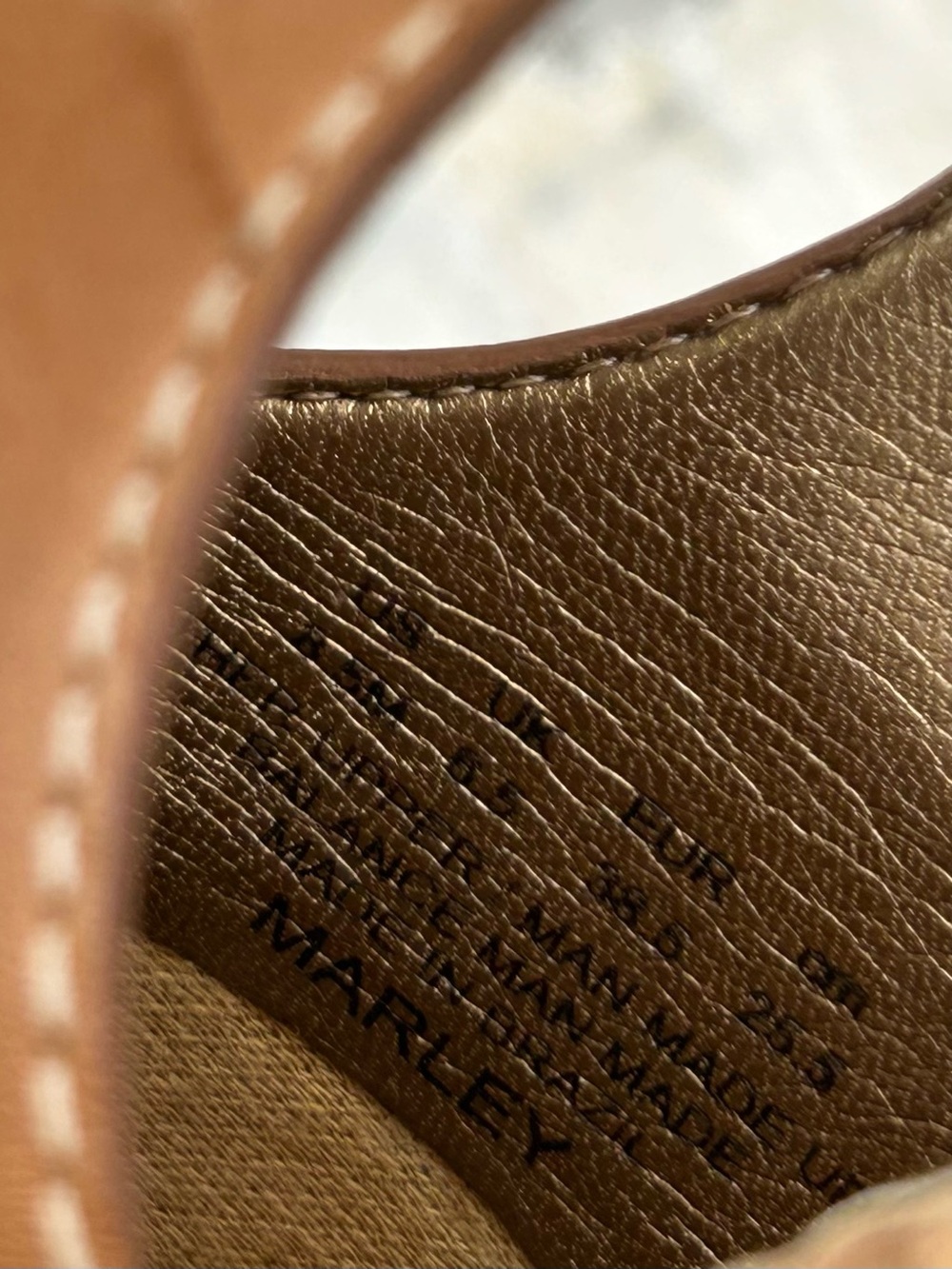 Sam Edelman Chunky Platform Clogs 8.5 Brown Leather Peep Toe Boho Beach Festival - Picture 6 of 7